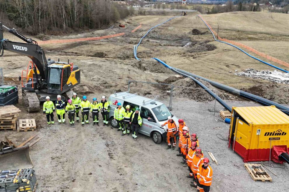 Peab to construct 10km of sewer mains in Norway