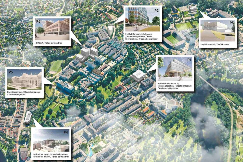 First construction contract awarded for NTNU campus consolidation project