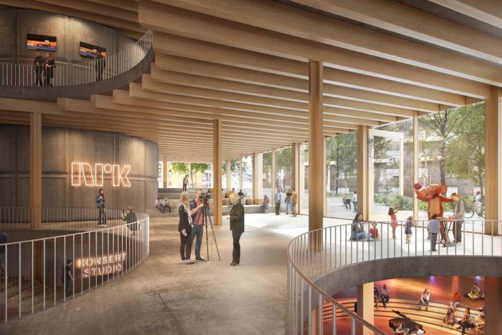 NRK’s  Oslo headquarters to become world-class media hub