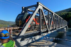 Randklev bridgereopens, restoring Dovre Line rail link Thumbnail