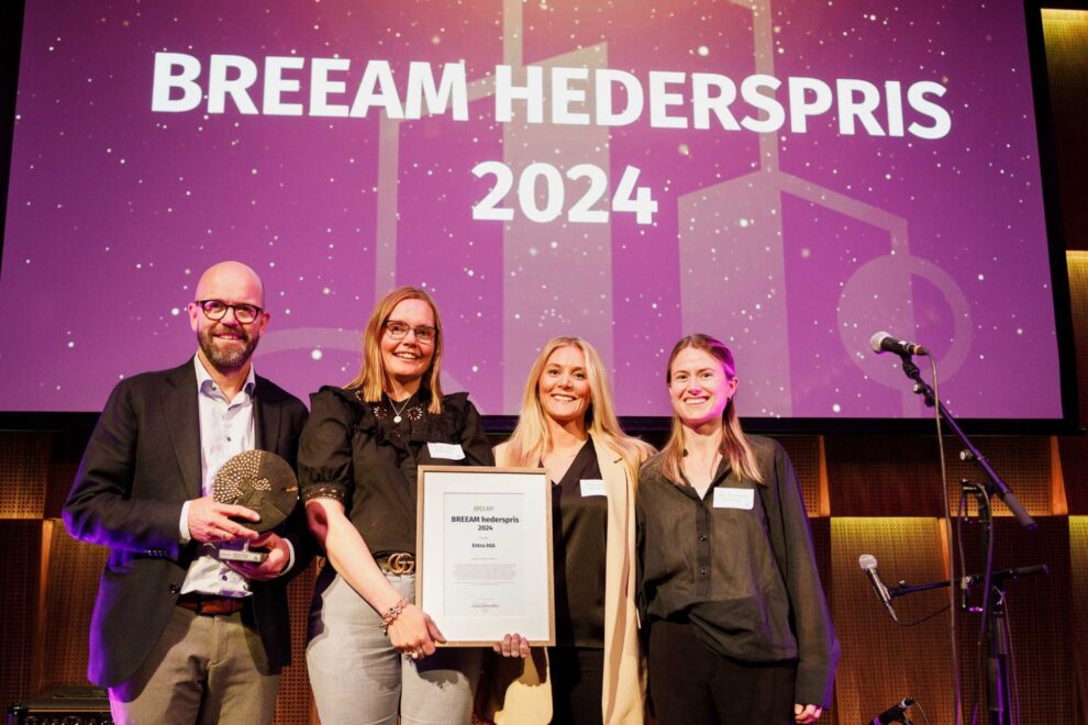 Norwegian developers honored for sustainable building excellence