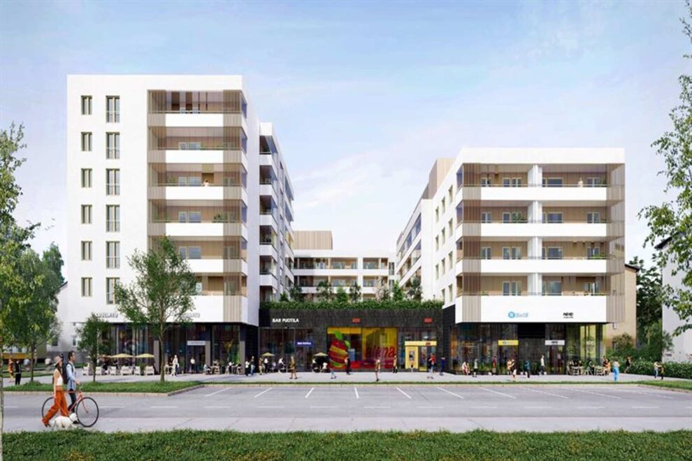 Building Completed on Site of Former Puotila Shopping Center