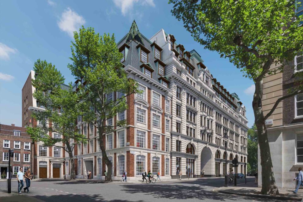 Reconstruction of historic building in London starts