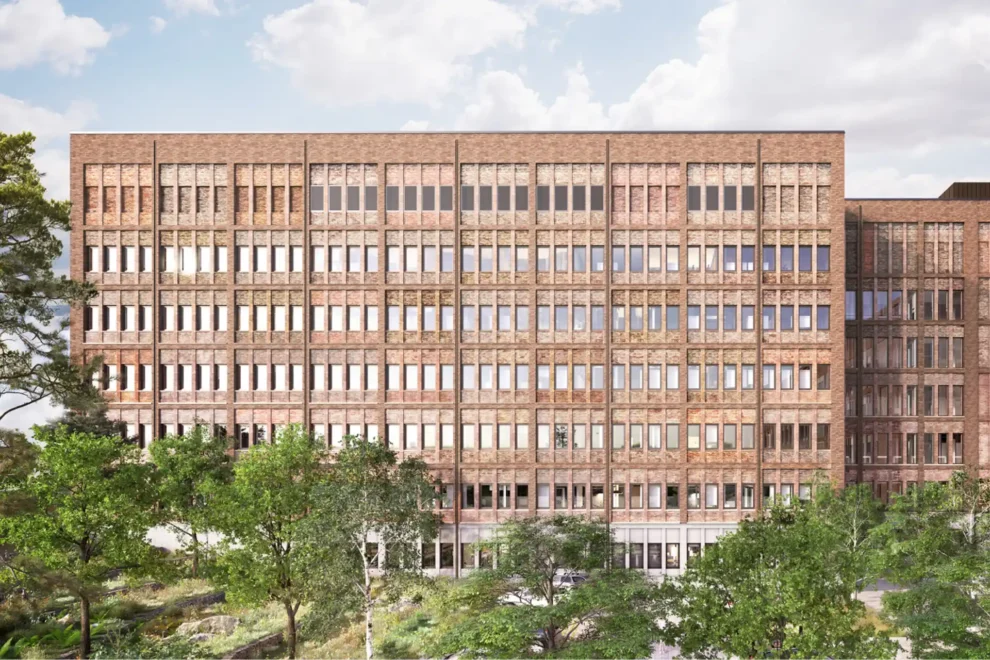 Building first hospital with timber frame structure