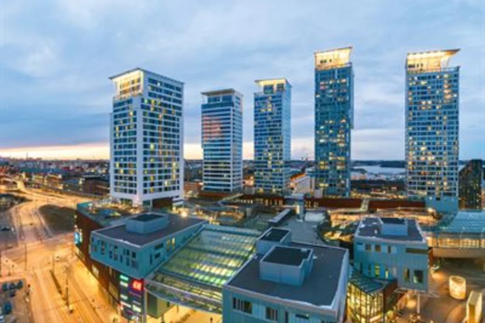 Finland’s tallest office tower horisontti opens in Helsinki