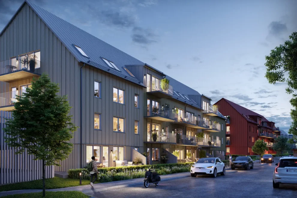 Veidekke wins SEK 119 million contract for swan-labeled homes