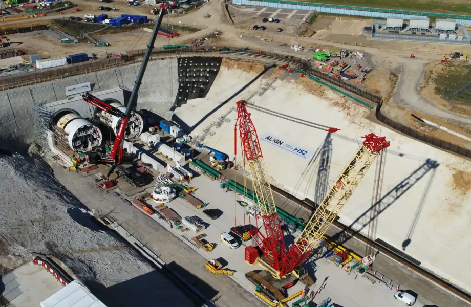 HS2 London tunnels work resumes after near-miss incident