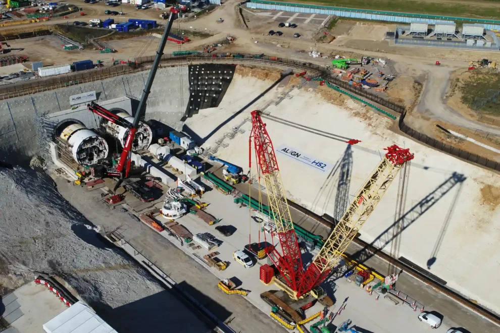 HS2 London tunnels work resumes after near-miss incident