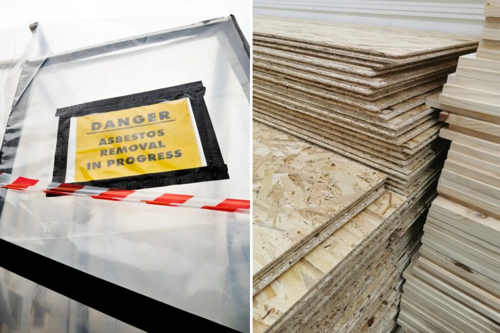 Asbestos detected in 32,000 construction panels