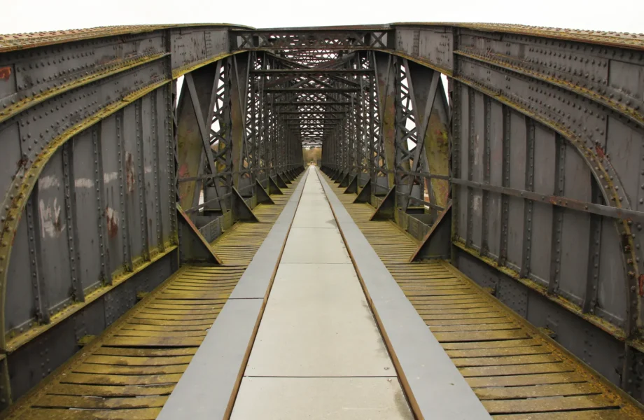 Historic bridge collapses, falls into river